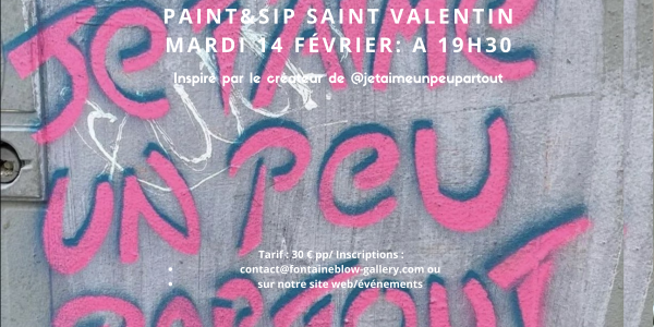 Paint & Sip Saint Valentin